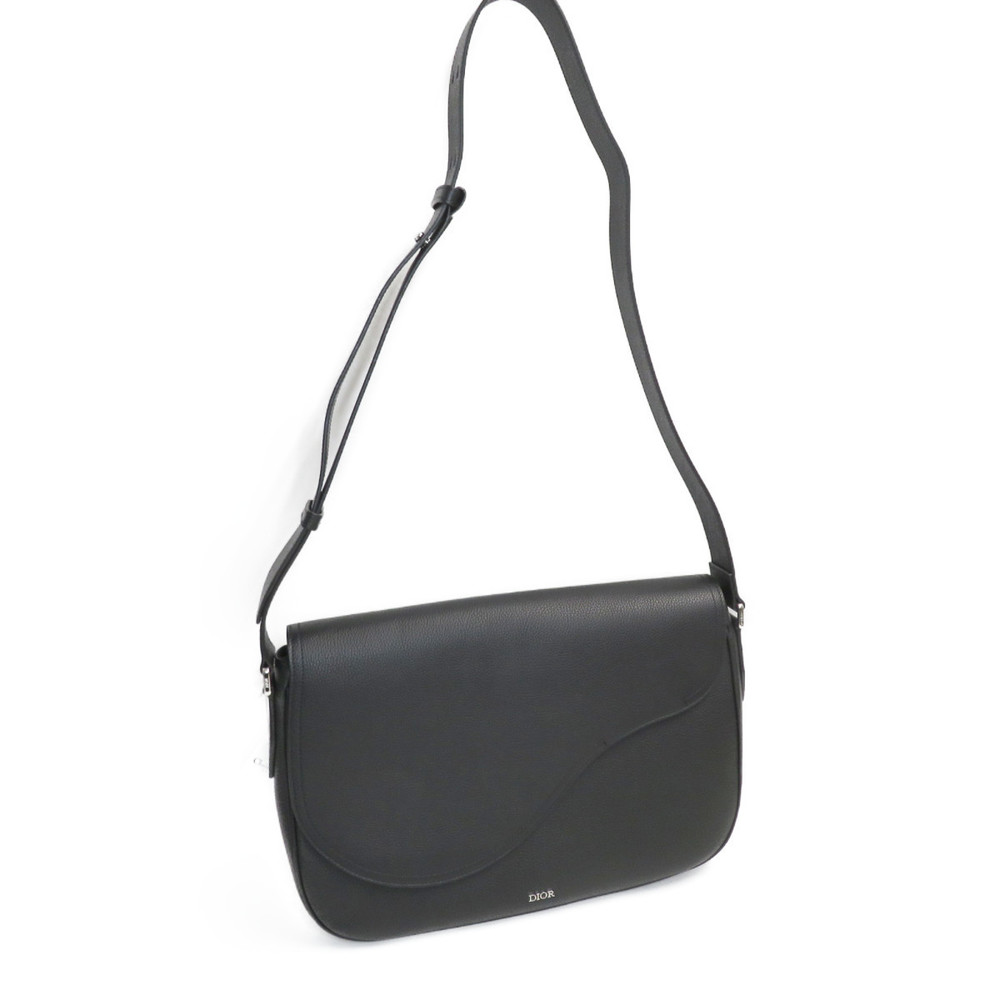 Christian Dior Saddle Messenger Bag Black